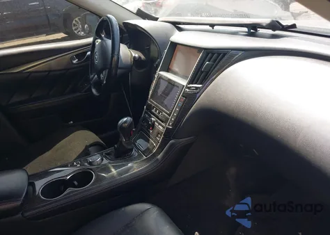 2015 Infiniti Q50 Premium from USA, damaged, VIN JN1BV7AR8FM393590